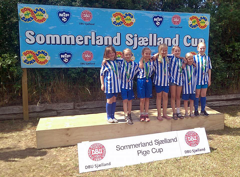 Også U10-igerne klarede sig flot ved Sommerland Sjælland Cup. Foto: Rene Viem